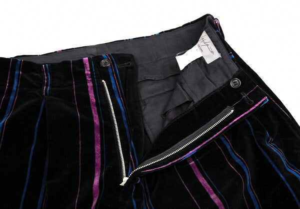Yohji Yamamoto PH 93AW Velour Multi Pants Black Size S