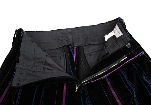 Yohji Yamamoto PH 93AW Velour Multi Pants Black Size S
