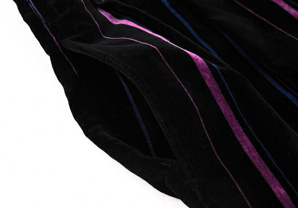 Yohji Yamamoto PH 93AW Velour Multi Pants Black Size S