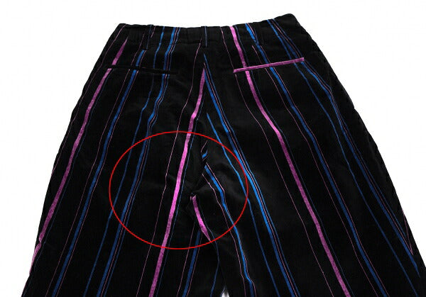 Yohji Yamamoto PH 93AW Velour Multi Pants Black Size S