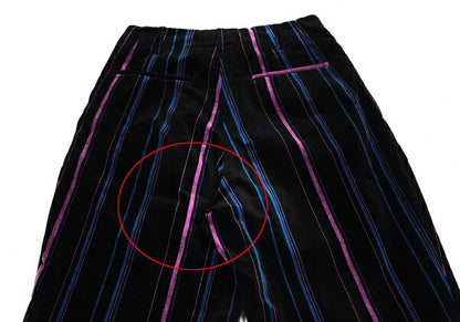 Yohji Yamamoto PH 93AW Velour Multi Pants Black Size S