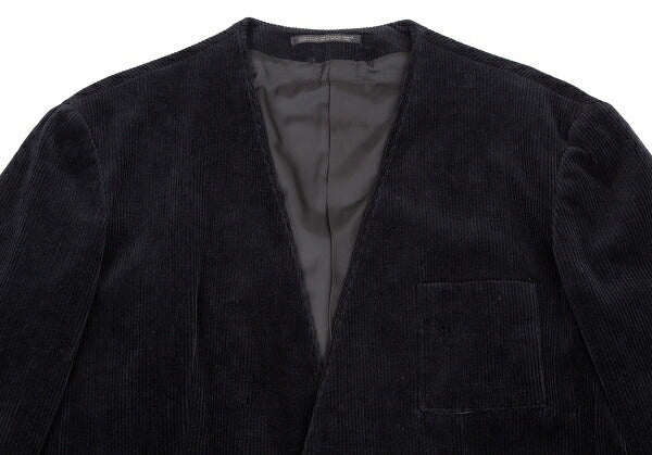 Yohji Yamamoto POUR HOMME 93AW Corduroy Jacket Black Size M
