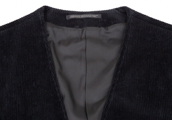 Yohji Yamamoto POUR HOMME 93AW Corduroy Jacket Black Size M