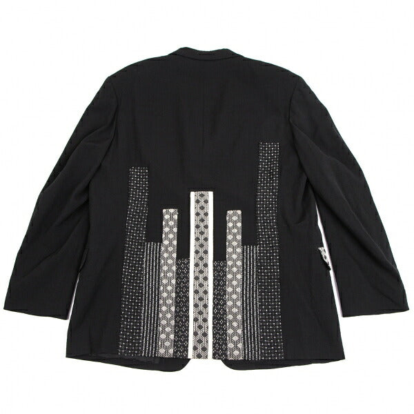 Yohji Yamamoto POUR HOMME Japanese Jacket Black Size S