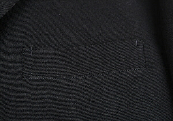 Yohji Yamamoto POUR HOMME Japanese Jacket Black Size S