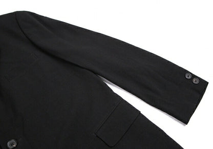 Yohji Yamamoto POUR HOMME Japanese Jacket Black Size S