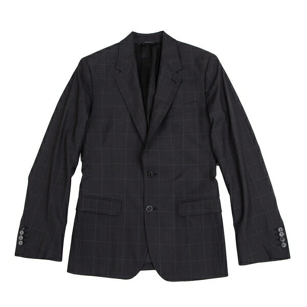 DOLCE&GABBANA SICILIA Charcoal Check Jacket Size 44