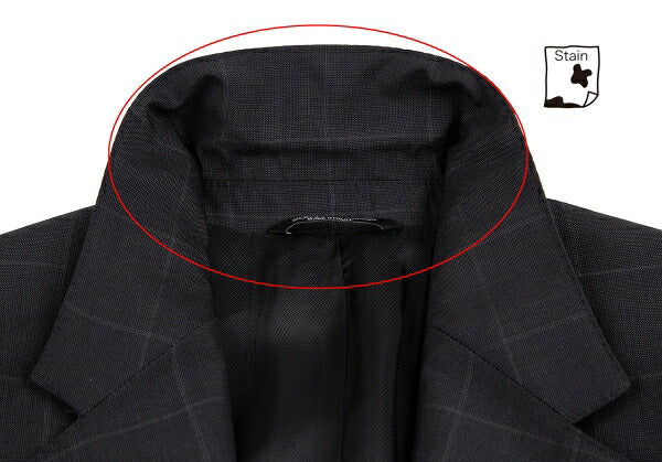 DOLCE&GABBANA SICILIA Charcoal Check Jacket Size 44
