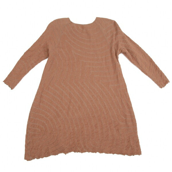 JURGEN LEHL Wool Cotton Wave Pattern Tunic Dress Size M