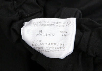 ISSEY MIYAKE me Hem Stitch Wide Easy Pants Size F