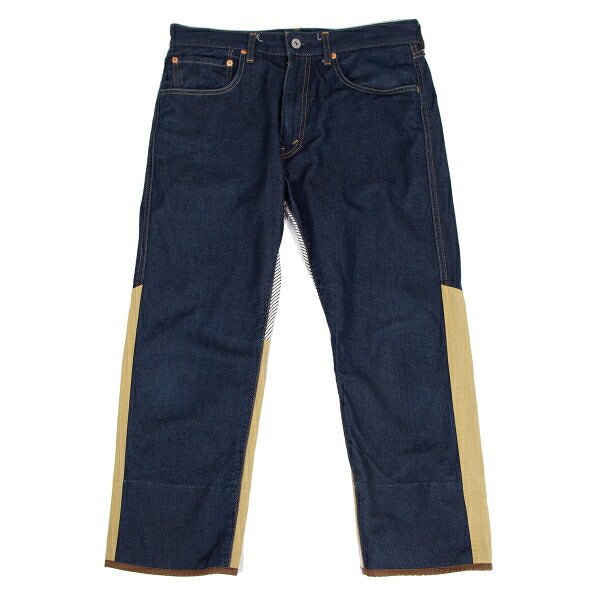 JUNYA WATANABE MAN 18AW Hickory Paneled Denim Indigo Size XS