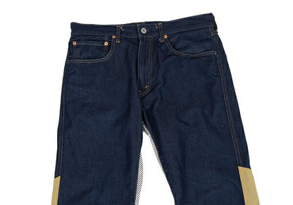 JUNYA WATANABE MAN 18AW Hickory Paneled Denim Indigo Size XS