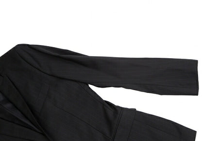 DOLCE&GABBANA MARTINI Wool Pinstripe Jacket Black Size 44
