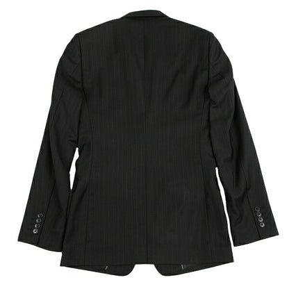 DOLCE&GABBANA MARTINI Wool Pinstripe Jacket Black Size 44