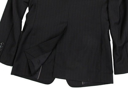 DOLCE&GABBANA MARTINI Wool Pinstripe Jacket Black Size 44