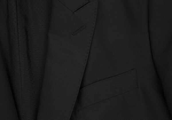 DOLCE&GABBANA MARTINI Wool Silk Peaked Jacket Black Size 48