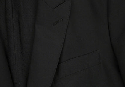 DOLCE&GABBANA MARTINI Wool Silk Peaked Jacket Black Size 48