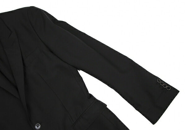 DOLCE&GABBANA MARTINI Wool Silk Peaked Jacket Black Size 48