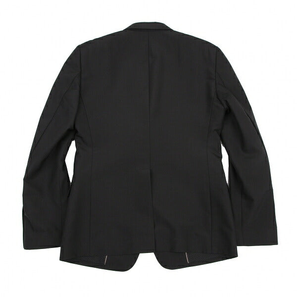 DOLCE&GABBANA MARTINI Wool Silk Peaked Jacket Black Size 48