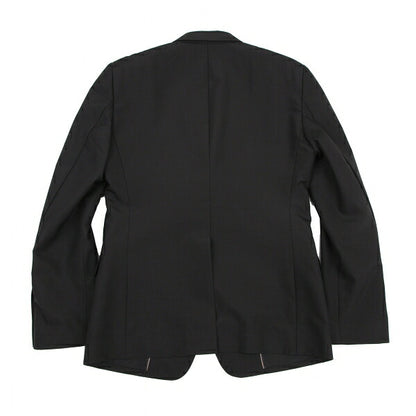 DOLCE&GABBANA MARTINI Wool Silk Peaked Jacket Black Size 48