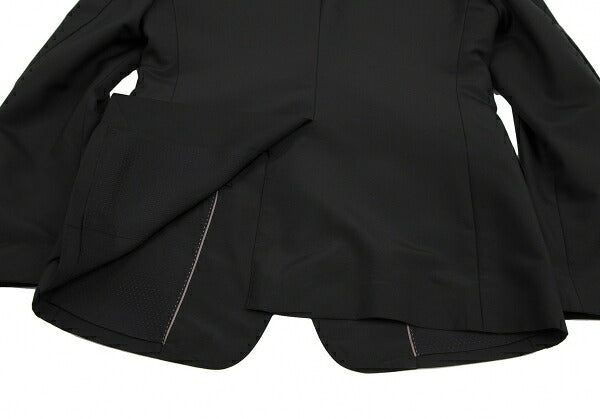 DOLCE&GABBANA MARTINI Wool Silk Peaked Jacket Black Size 48