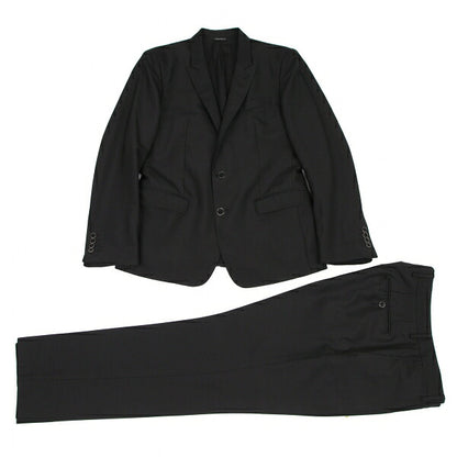 DOLCE&GABBANA MARTINI Wool Silk Peaked Jacket Black Size 48