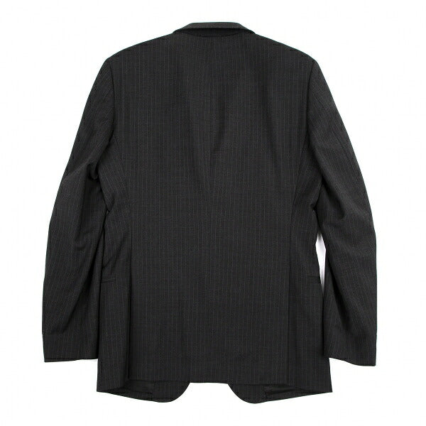 DOLCE&GABBANA Pinstripe Narrow Lapel Jacket Charcoal Size 44