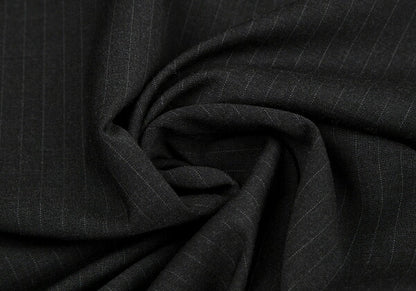 DOLCE&GABBANA Pinstripe Narrow Lapel Jacket Charcoal Size 44
