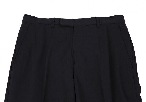 GUCCI Stretch Wool Slacks Pants Navy Size 46