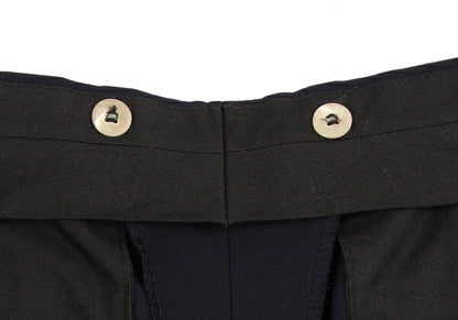 GUCCI Stretch Wool Slacks Pants Navy Size 46