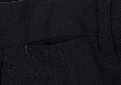 GUCCI Stretch Wool Slacks Pants Navy Size 46