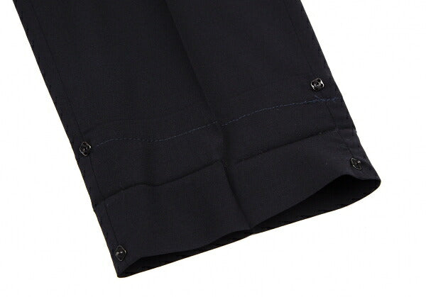 GUCCI Stretch Wool Slacks Pants Navy Size 46