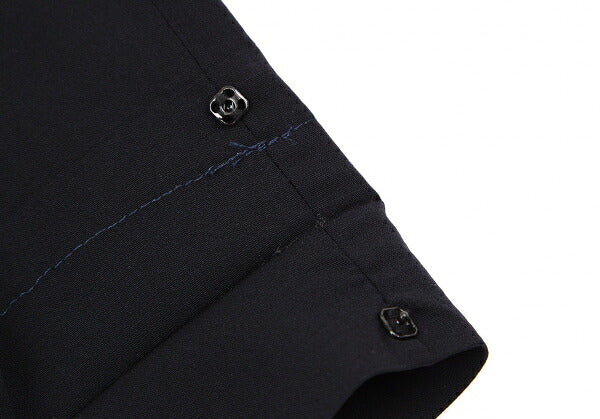 GUCCI Stretch Wool Slacks Pants Navy Size 46