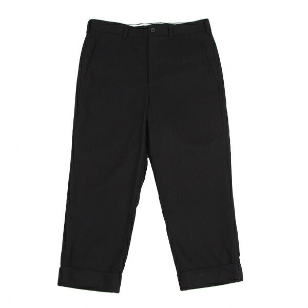 COMME des GARCONS Milled Worsted Double Pants Black Size XS