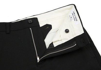 COMME des GARCONS Milled Worsted Double Pants Black Size XS