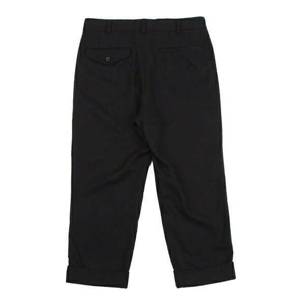 COMME des GARCONS Milled Worsted Double Pants Black Size XS