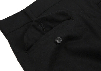 COMME des GARCONS Milled Worsted Double Pants Black Size XS