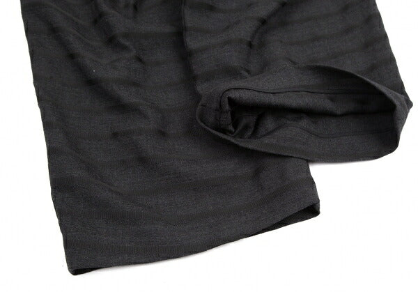 ANREALAGE Border Half-Wrap Wide Pants Charcoal Size 38