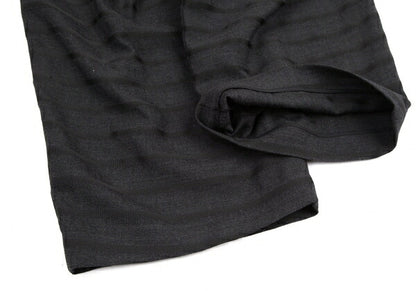 ANREALAGE Border Half-Wrap Wide Pants Charcoal Size 38