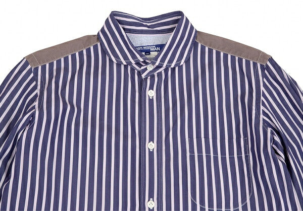 JUNYA WATANABE MAN COMME des GARCONS Navy Camo Shirt Size M