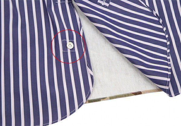 JUNYA WATANABE MAN COMME des GARCONS Navy Camo Shirt Size M