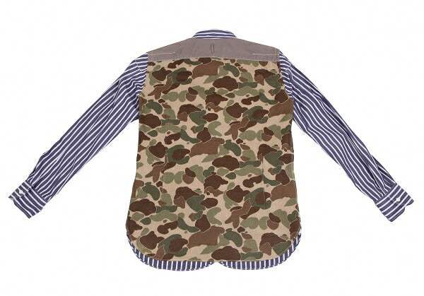 JUNYA WATANABE MAN COMME des GARCONS Navy Camo Shirt Size M