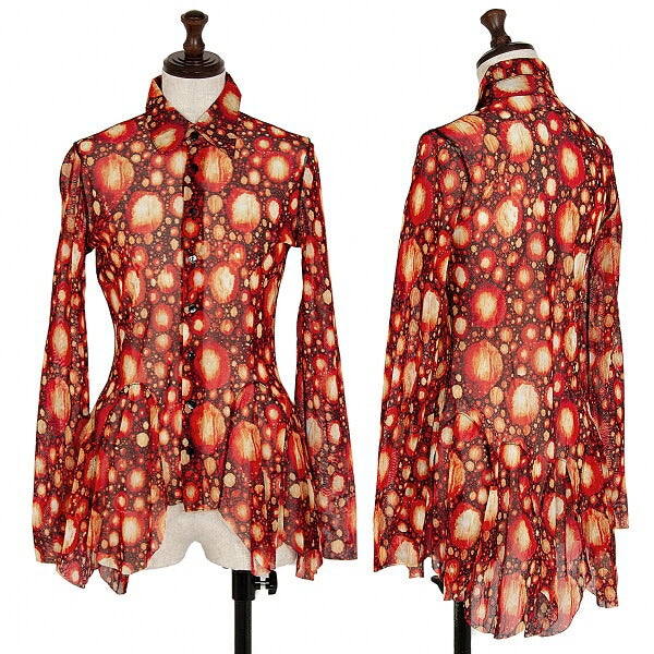 Jean Paul GAULTIER FEMME Poison Dot Shirt Size 40