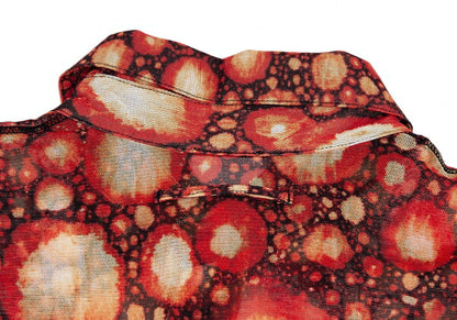 Jean Paul GAULTIER FEMME Poison Dot Shirt Size 40