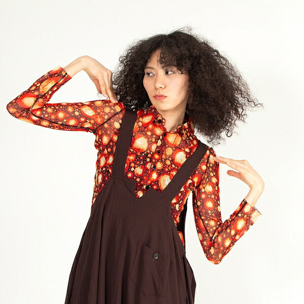 Jean Paul GAULTIER FEMME Poison Dot Shirt Size 40