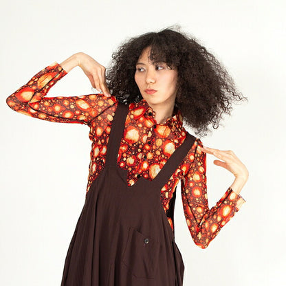 Jean Paul GAULTIER FEMME Poison Dot Shirt Size 40