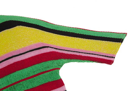 ISSEY MIYAKE PLEATS (T.) Striped T-Shirt Multi Size 3