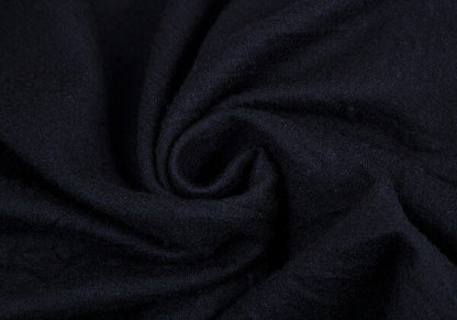 Y's Two-Layered Wool Knit Jacket Blue Size 2