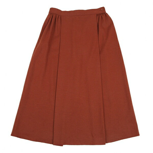 JURGEN LEHL Wool Knit Skirt Brick Size 11