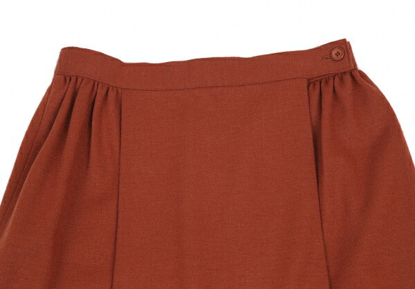 JURGEN LEHL Wool Knit Skirt Brick Size 11